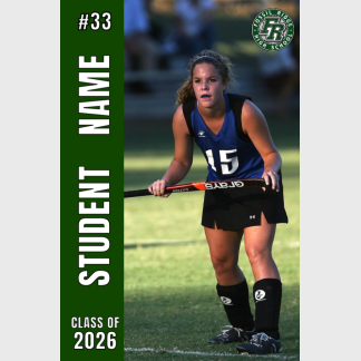 Fossil Ridge High School field hockey banner