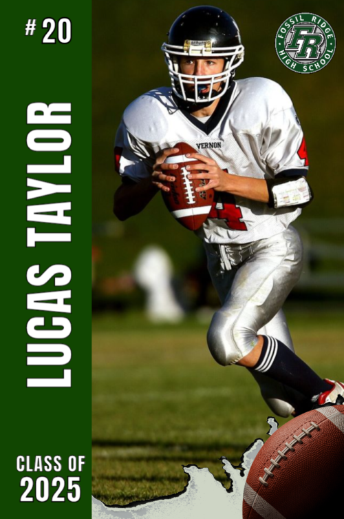 Fossil Ridge High School Football banner