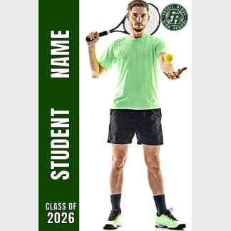 Fossil Ridge High School tennis banner