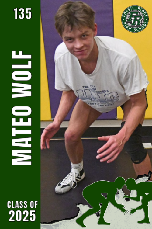 Fossil Ridge High School Wrestling banner