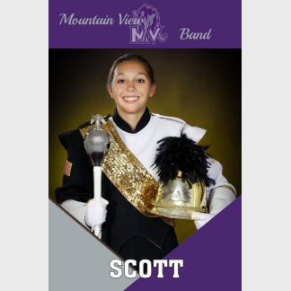 Mountain View High School Band banner