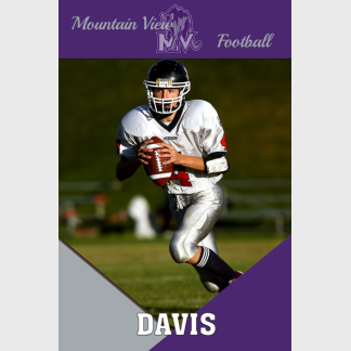 Mountain View High School Football banner