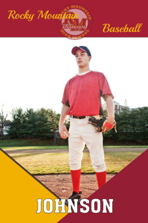 Rocky Mountain High School Baseball banner