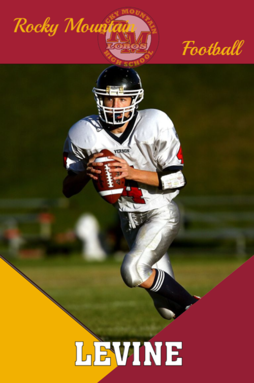 Rocky Mountain High School Football banner