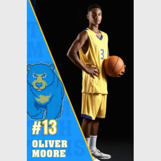 Timnath Middle High School Basketball banner