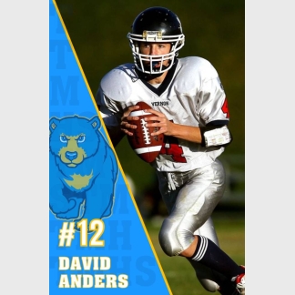 Timnath Middle High School Football banner