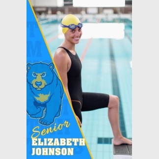 Timnath Middle High School Swimming banner