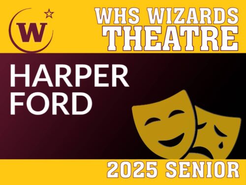 Windsor High School Theatre yard sign