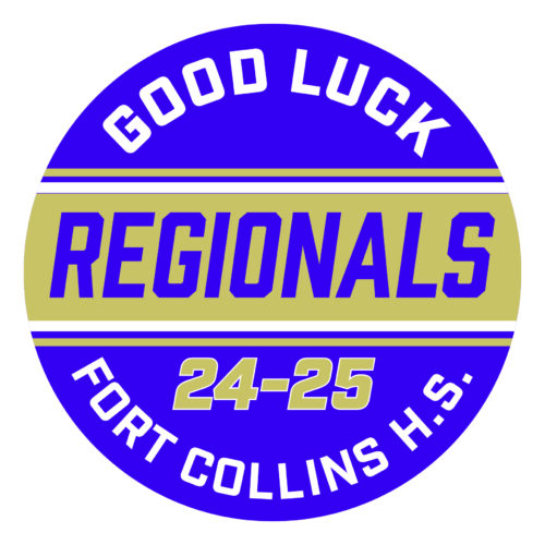 Fort Collins High School Regional Sticker