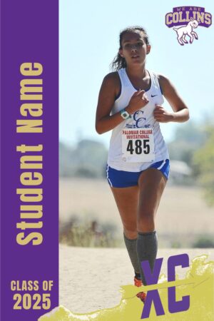 Fort Collins High School Cross Country banner