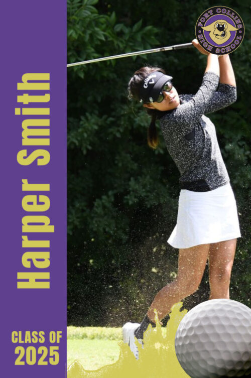 Fort Collins High School Golf Banner