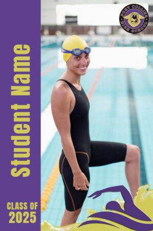 Fort Collins High School Swimming Banner