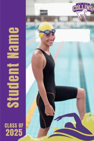 Fort Collins High School Swim banner