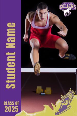 Fort Collins High School Track banner