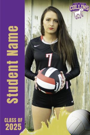 Fort Collins High School Volleyball banner