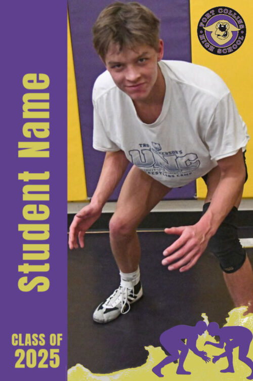 Fort Collins High School Wrestling Banner