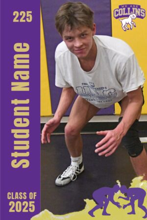 Fort Collins High School Wrestling banner