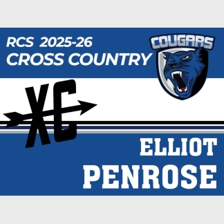 Resurrection Christian Cross Country Yard Sign