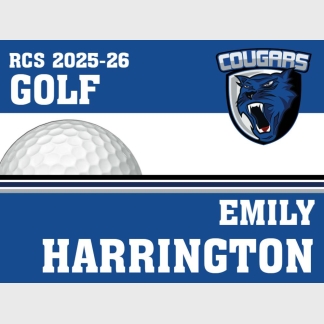 Resurrection Christian Golf Yard Sign