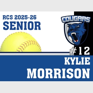 Resurrection Christian Softball Yard Sign