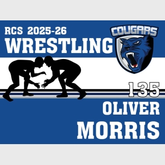 Resurrection Christian Wrestling Yard Sign