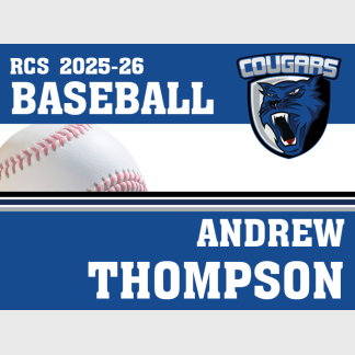 Resurrection Christian Baseball Yard Sign