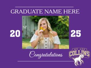 fort collins high school graduation yard signs