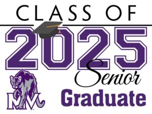 mountain view high school graduation yard sign