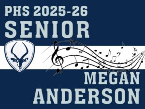 Poudre High School band yard sign