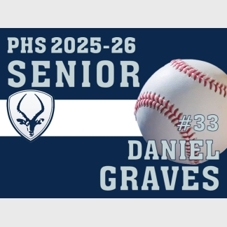 Poudre High School baseball yard sign