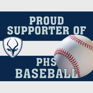 Poudre High School Baseball yard sign