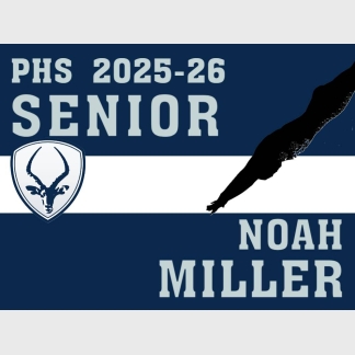 Poudre High School dive yard sign