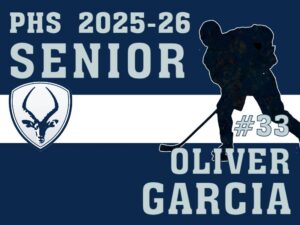 Poudre High School ice hockey yard sign