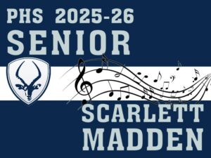 Poudre High School orchestra yard sign