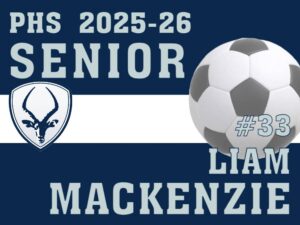 Poudre High School soccer yard sign