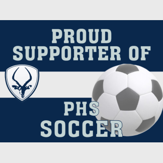 Poudre High School Soccer yard sign