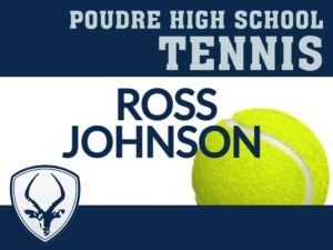 Poudre High School Tennis yard sign