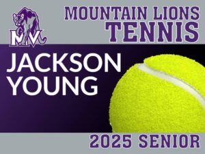 Mountain View High School Tennis yard sign