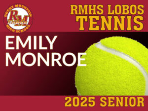 Rocky Mountain High School Tennis yard sign