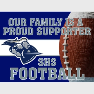 Severance High School Football yard sign