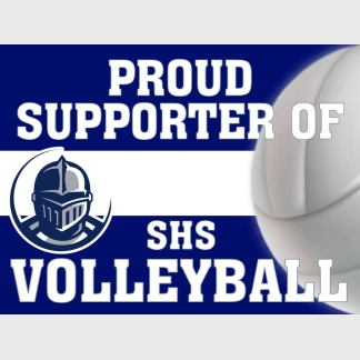 Severance High School Volleyball yard sign