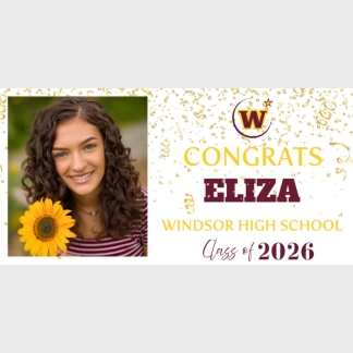 Windsor High School Graduation Banners