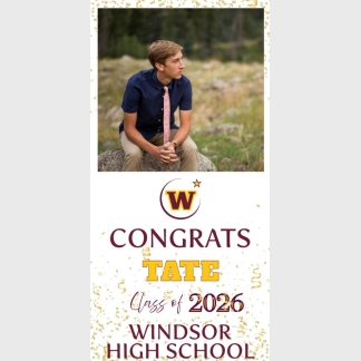 Windsor High School Graduation Banners