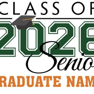 Graduation Yard Sign