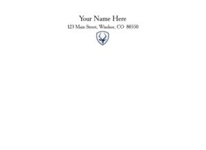 Poudre High School Graduation Announcement envelopes