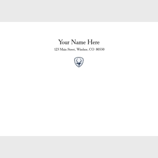 Poudre High School pre printed envelopes