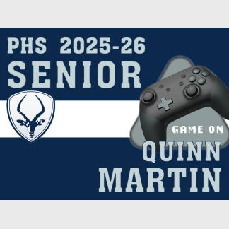 Poudre High School eSports yard sign