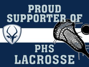 Poudre High School Lacrosse yard sign