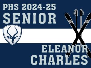 Poudre High School Nordic Ski yard sign