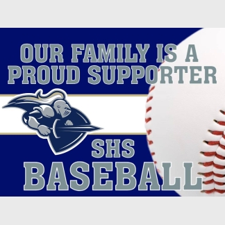 Severance High School Baseball yard sign